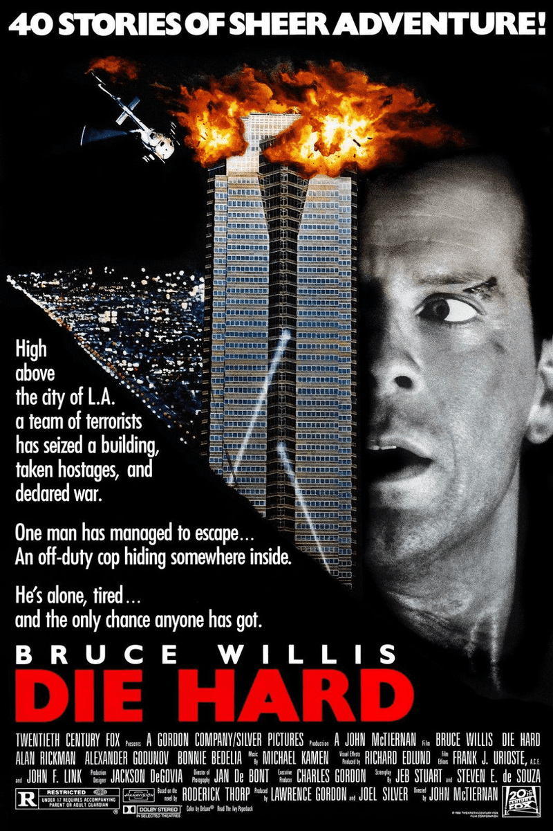 Die Hard Action Movie Poster