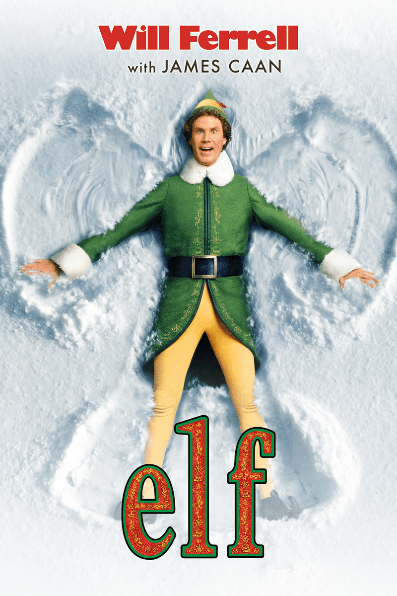 Will Ferrel Elf Movie Poster