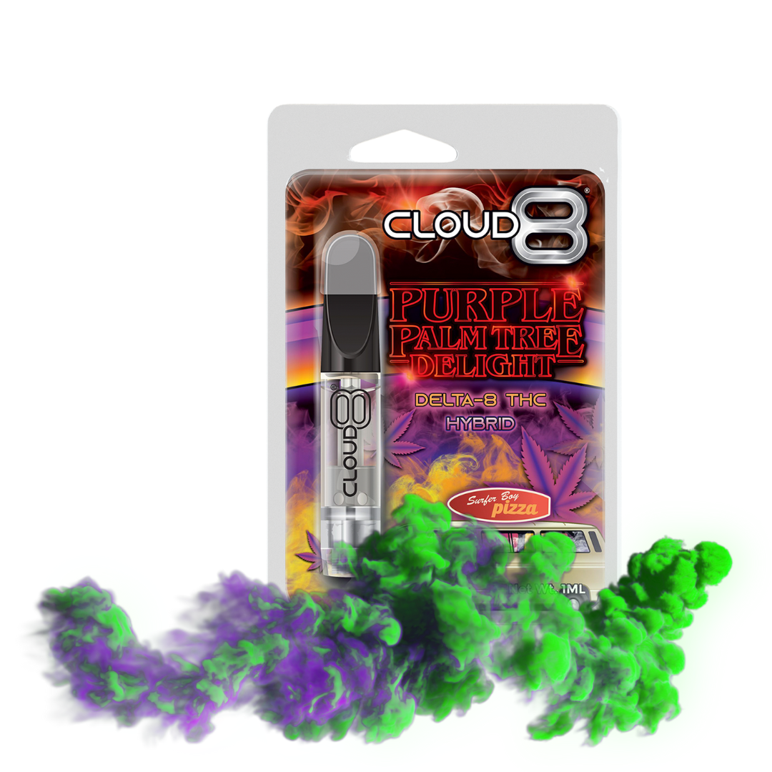 Purple Palm Tree 1ML Cart Purple Palm Tree 1ML Cart