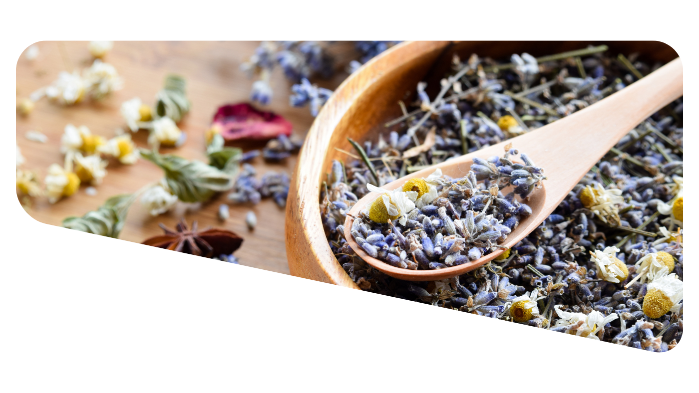 Lavender with Wooden Spoon