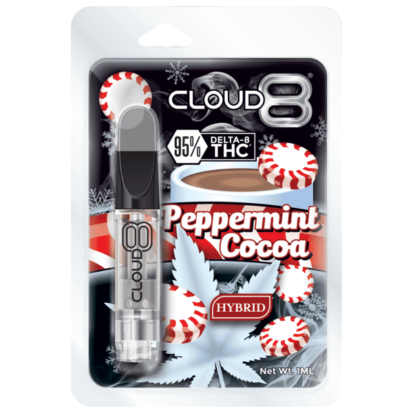 Cloud 8 Delta 8 Peppermint Cocoa 1ML Cartridge