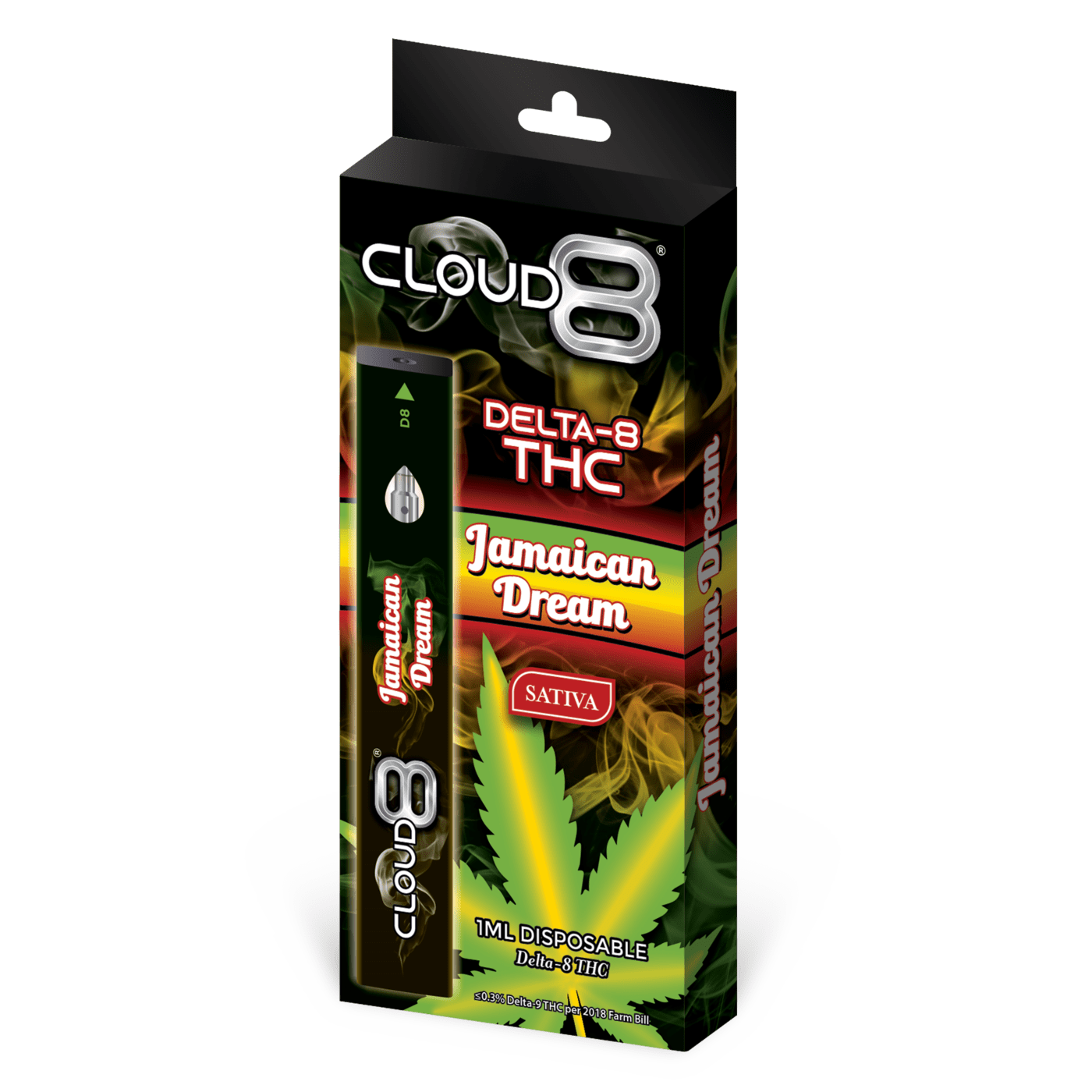 Cloud 8 Delta 8 Jamaican Dream 1ML Disposable