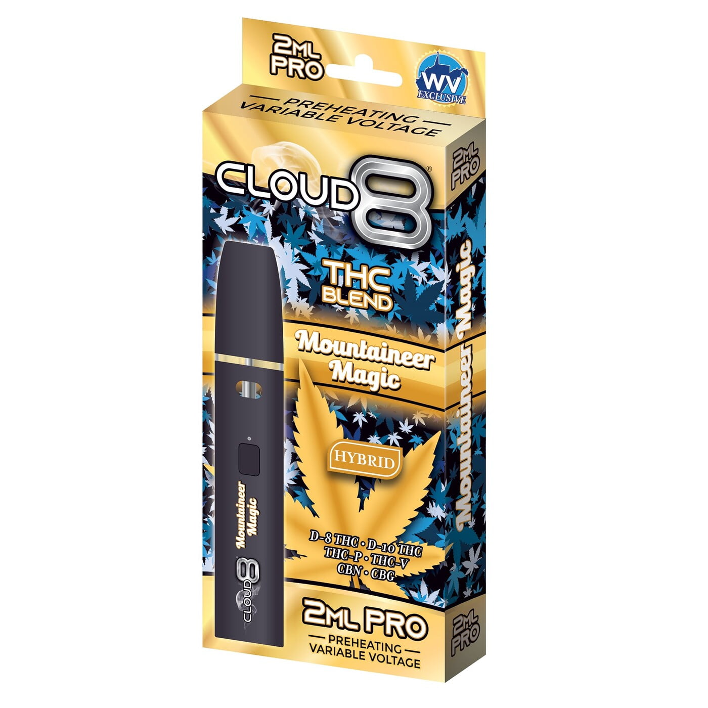 Cloud 8 2ML PRO Disposable Mountaineer Magic (WV Exclusive)